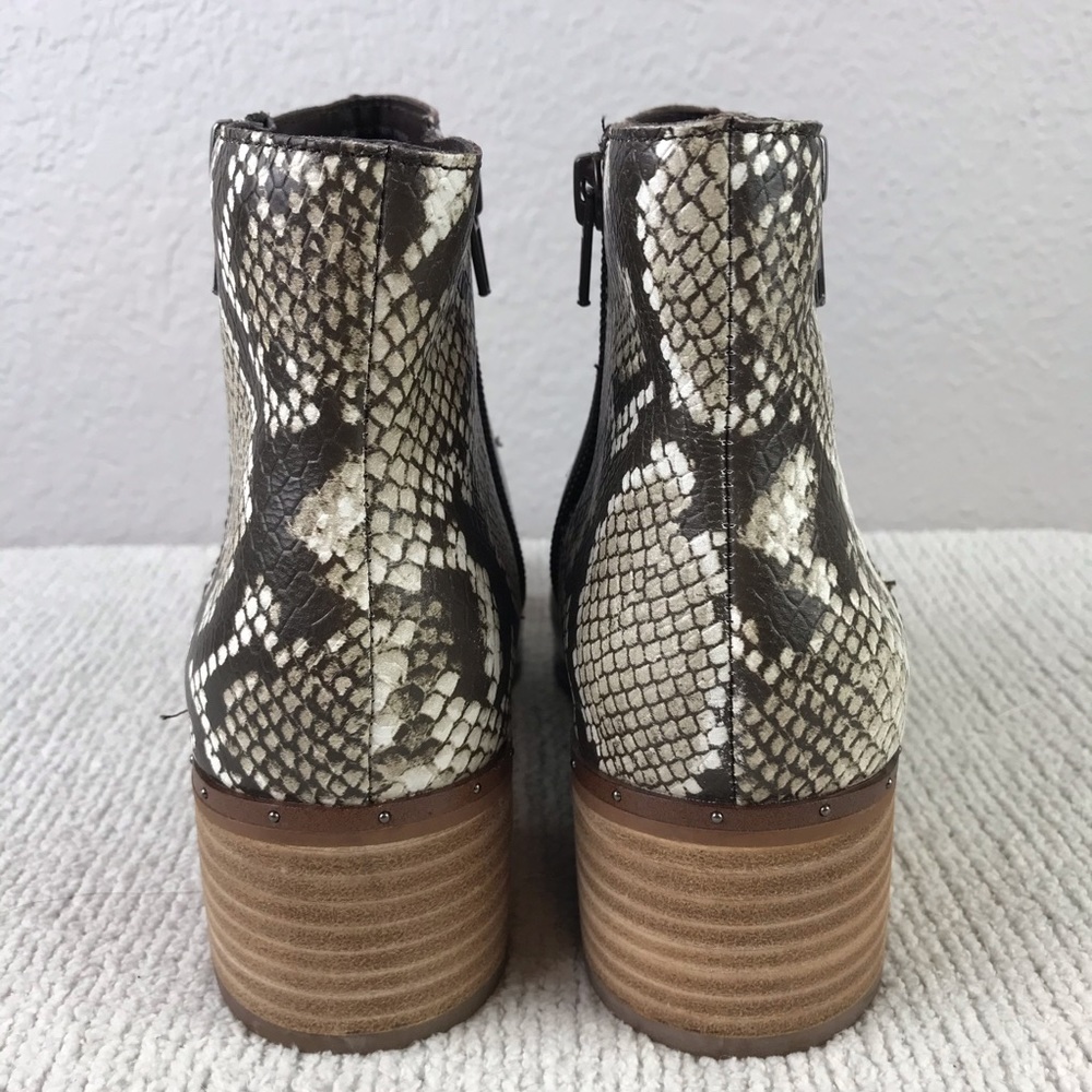 Bleecker & Bond Gwen Snakeskin Bootie - Picture 4 of 10